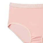 Pink High Waist Control Soft Cotton Panty - Image 3