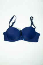 Women's Demi Cup Microfibre Bra with Adjustable Straps
